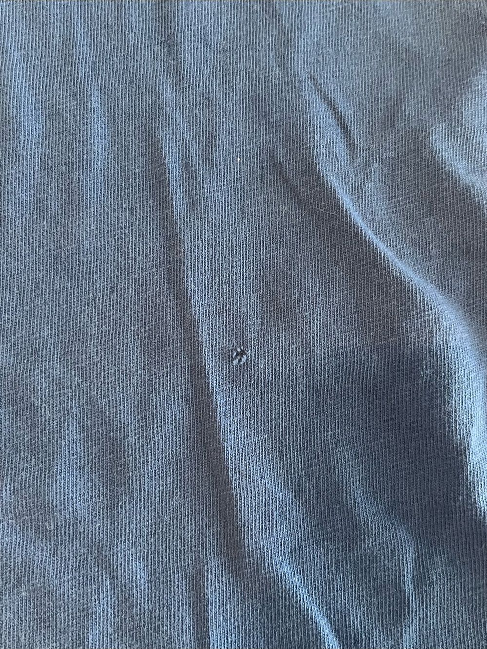 Ralph Lauren Blue Crewneck Tee with Yellow Polo Crew Graphic - Picture 11 of 11